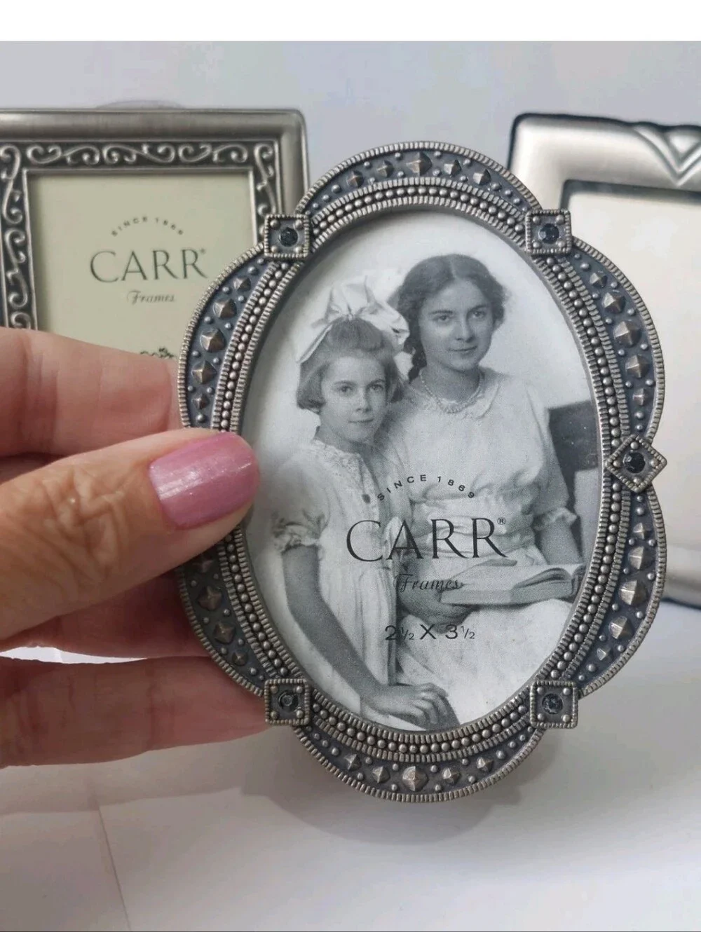 Decorative Silver & Pewter Photo Frame Collection - Home Accents Lot 4